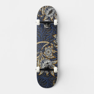 Skateboard patrón de tapiz de tulipán y sauce de William Morr