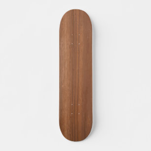 Skateboard Patrón de textura de madera marrón oscuro profundo