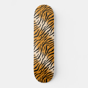 Skateboard Patrón de tigre salvaje moderno