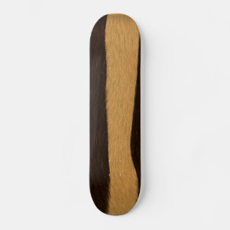 Skateboard Patrón de tiras de tigre.