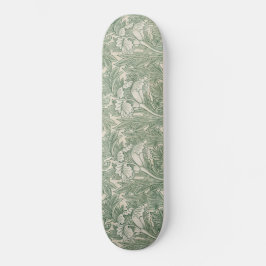 Skateboard Patrón de tulipanes (por William Morris)