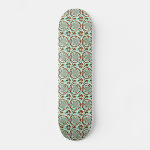 Skateboard Patrón de vida silvestre abstracto de leones de ga