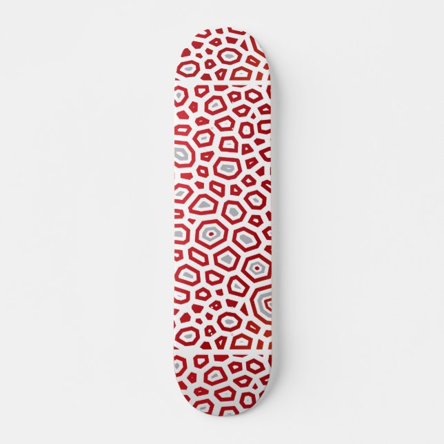 Skateboard Patrón experimental 3 (Anverso )