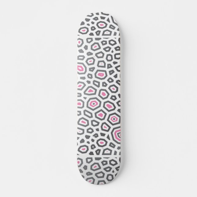 Skateboard Patrón experimental 4 (Anverso )