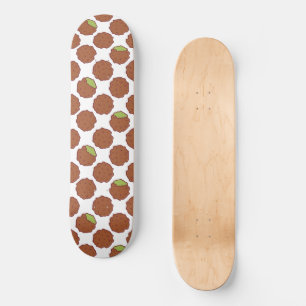 Skateboard Patrón Falafel Alimentos de Oriente Medio