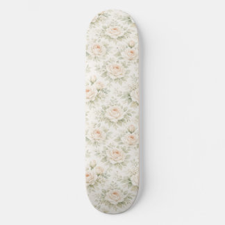 Skateboard Patrón floral nupcial