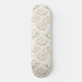 Skateboard Patrón floral nupcial