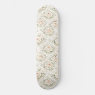 Skateboard Patrón floral nupcial
