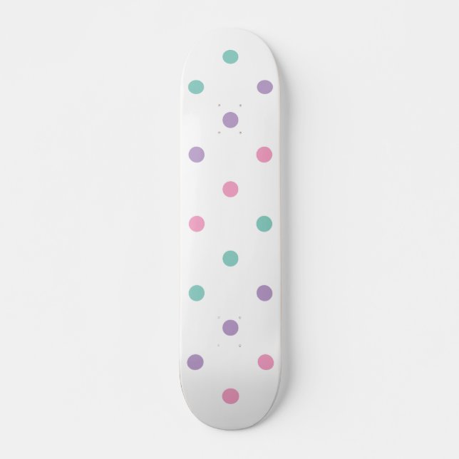 Skateboard Patrón geométrico 10 (Anverso )