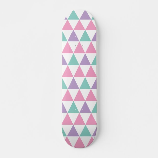 Skateboard Patrón geométrico 12 (Anverso )