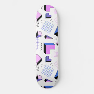 Skateboard Patrón geométrico 13