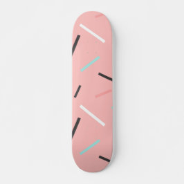 Skateboard Patrón geométrico 30