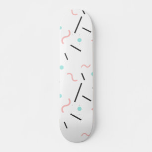 Skateboard Patrón geométrico 32