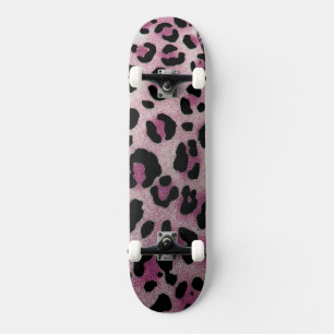 Skateboard Patrón Leopard