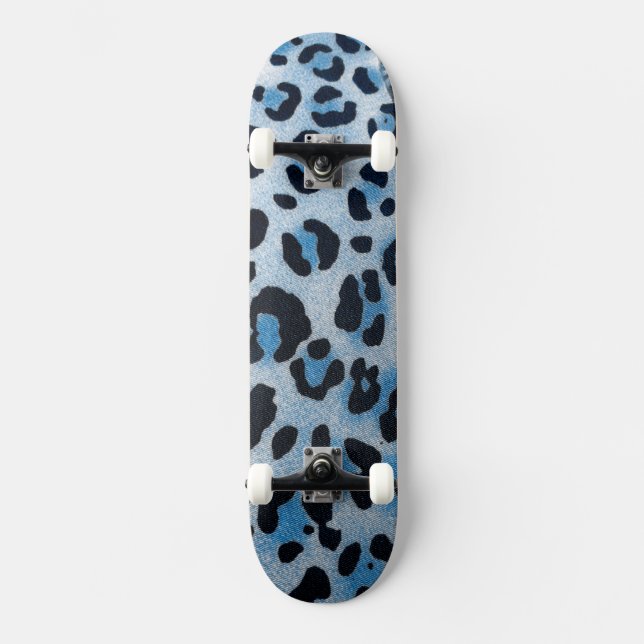 Skateboard Patrón Leopard (Anverso)