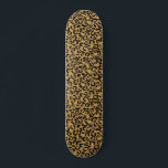 Skateboard Patrón Leopard Spots Gold Fur Jaguar<br><div class="desc">Este diseño se puede personalizar eligiendo la opción personalizar para añadir texto o realizar otros cambios. Si este producto tiene la opción de transferir el diseño a otro artículo, asegúrese de ajustar el diseño para que se ajuste si es necesario. Contáctame en colorflowcreations@gmail.com si deseas tener este diseño en otro...</div>