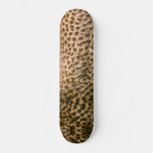 Skateboard Patrón leopardo