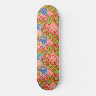 Skateboard Patrón moderno brillante y personalizado de trama 