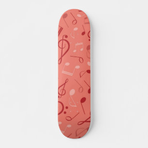 Skateboard Patrón musical