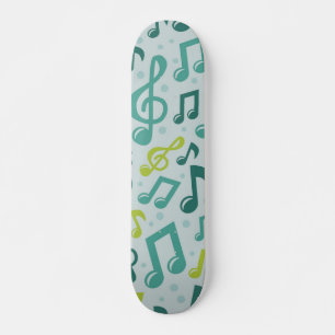 Skateboard Patrón musical