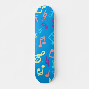 Skateboard Patrón musical