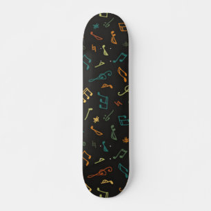 Skateboard Patrón musical