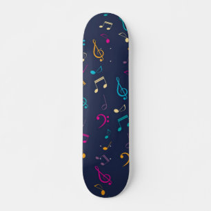 Skateboard Patrón musical