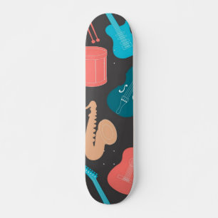Skateboard Patrón musical