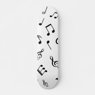 Skateboard Patrón musical
