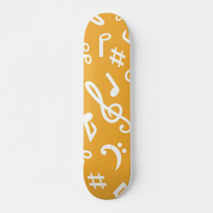 Skateboard Patrón musical