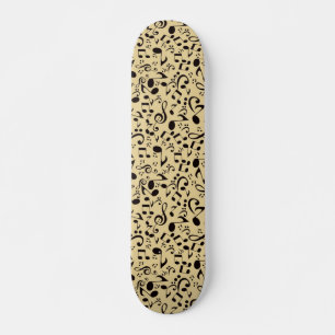Skateboard Patrón musical