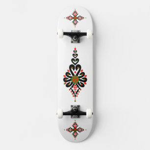 Skateboard Patrón popular de los montañeses polacos - Parzeni