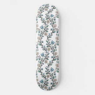 Skateboard Patrón rococó