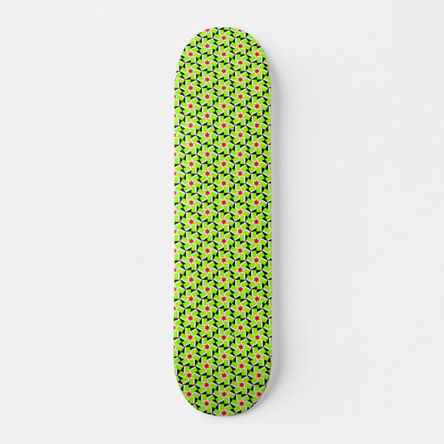 Skateboard Patrón Terrazo (Anverso )