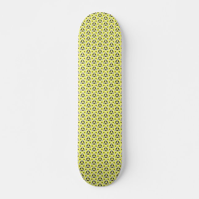 Skateboard Patrón Terrazo (Anverso )