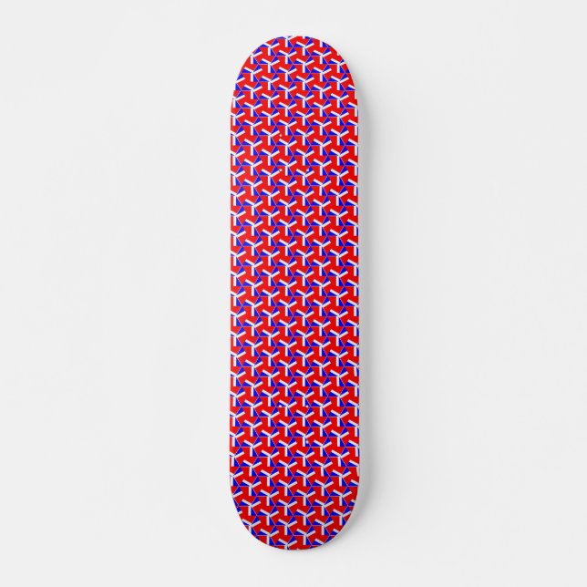 Skateboard Patrón Terrazo (Anverso )
