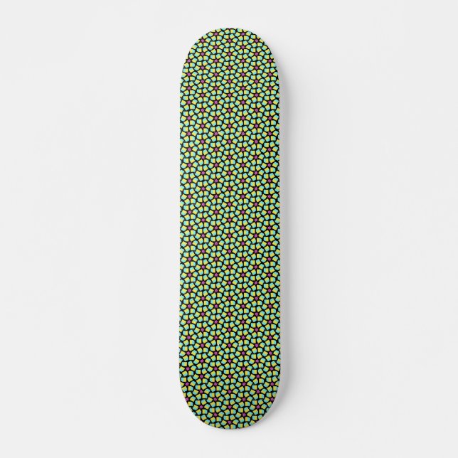 Skateboard Patrón Terrazo (Anverso )