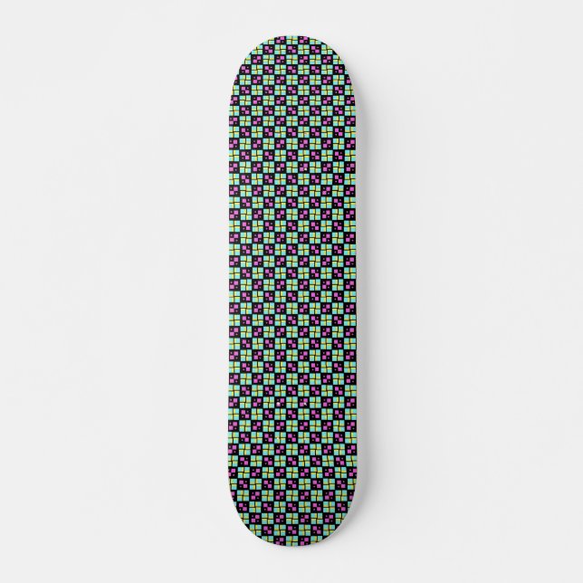 Skateboard Patrón Terrazo (Anverso )
