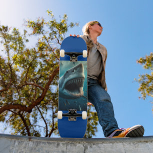 SKATEBOARD PATRÓN TIBURÓN ASESINO