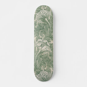 Skateboard Patrón Tulip de William Morris