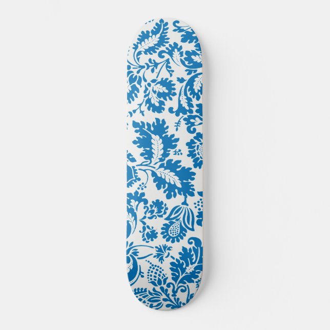 Skateboard Patrón veneciano (de William Morris) (Anverso)