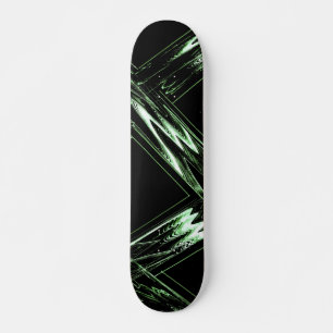 Skateboard Patrón verde pálido