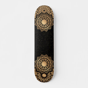 Skateboard Patrón y cita de moda de Mandala