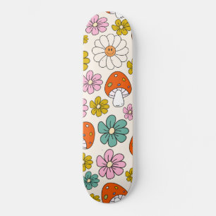 Skateboard Patrones retro Groovy 70-60-80