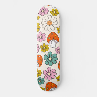 Skateboard Patrones retro Groovy 70-60-80