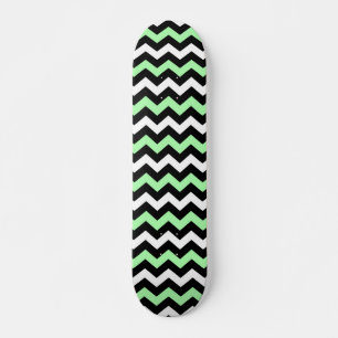 Skateboard Patrulla Zigzag (zwart, groen, wit)