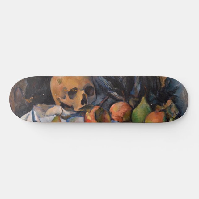 Skateboard Paul Cezanne - Bodegón con cráneo (Horz)