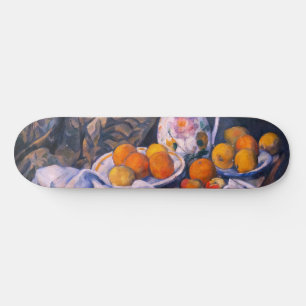 Skateboard Paul Cezanne - Bodegón con una cortina