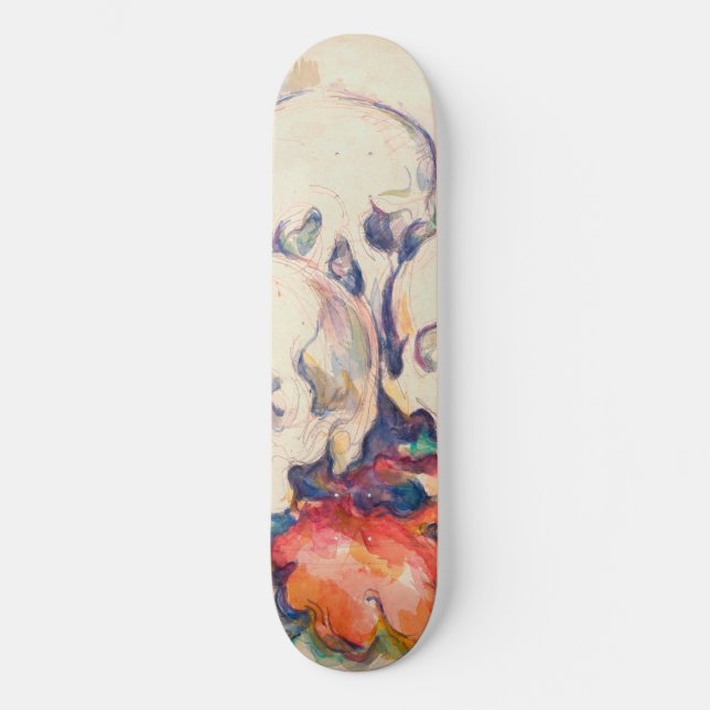 Skateboard Paul Cezanne - La acuarela de los tres cráneos (Anverso)