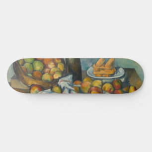 Skateboard Paul Cezanne - La cesta de manzanas